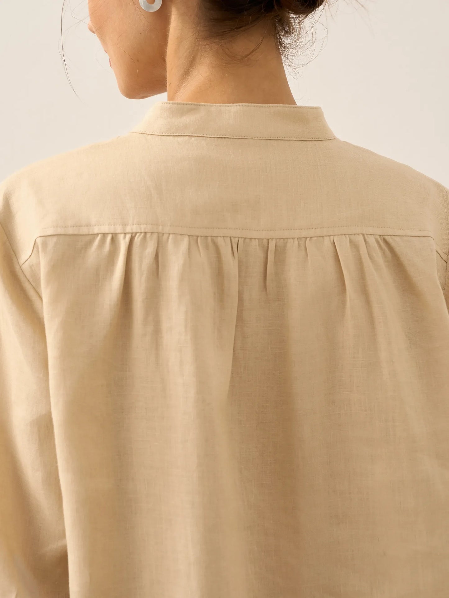 100% Linen Dress Shirt JOANNA