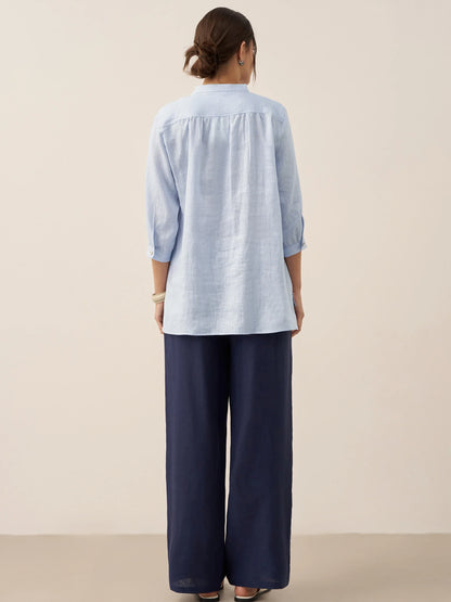 100% Linen Classic Pants LYON