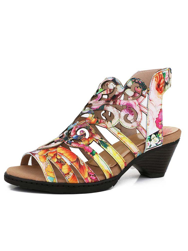 Elyse Genuine Leather Sandals