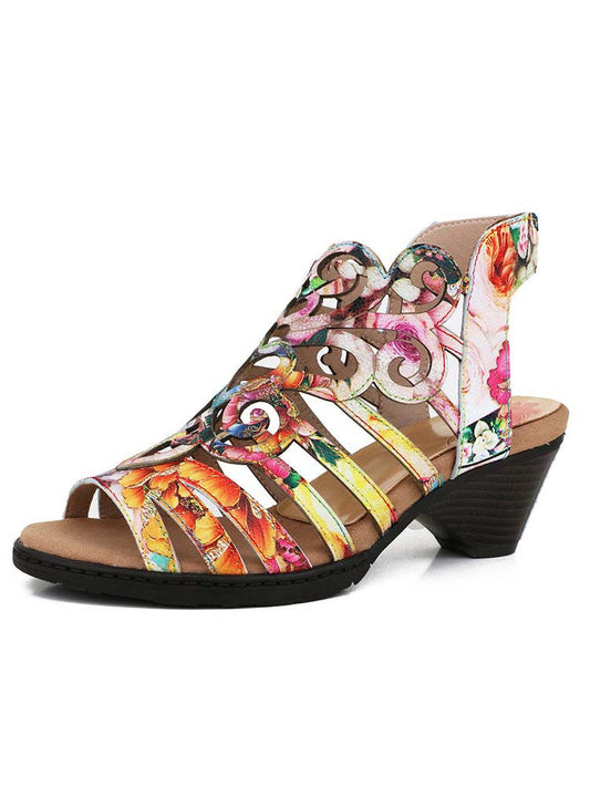 Elyse Genuine Leather Sandals