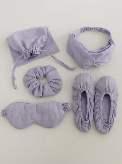 Linen Sleep and Travel Comfort Set