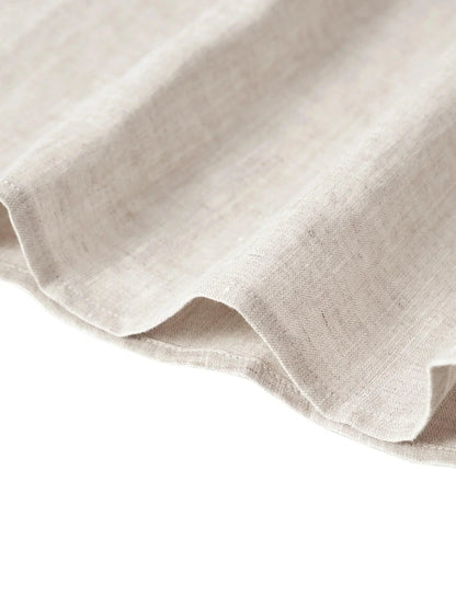 100% Linen Swing Beach Tank Dress GIANA
