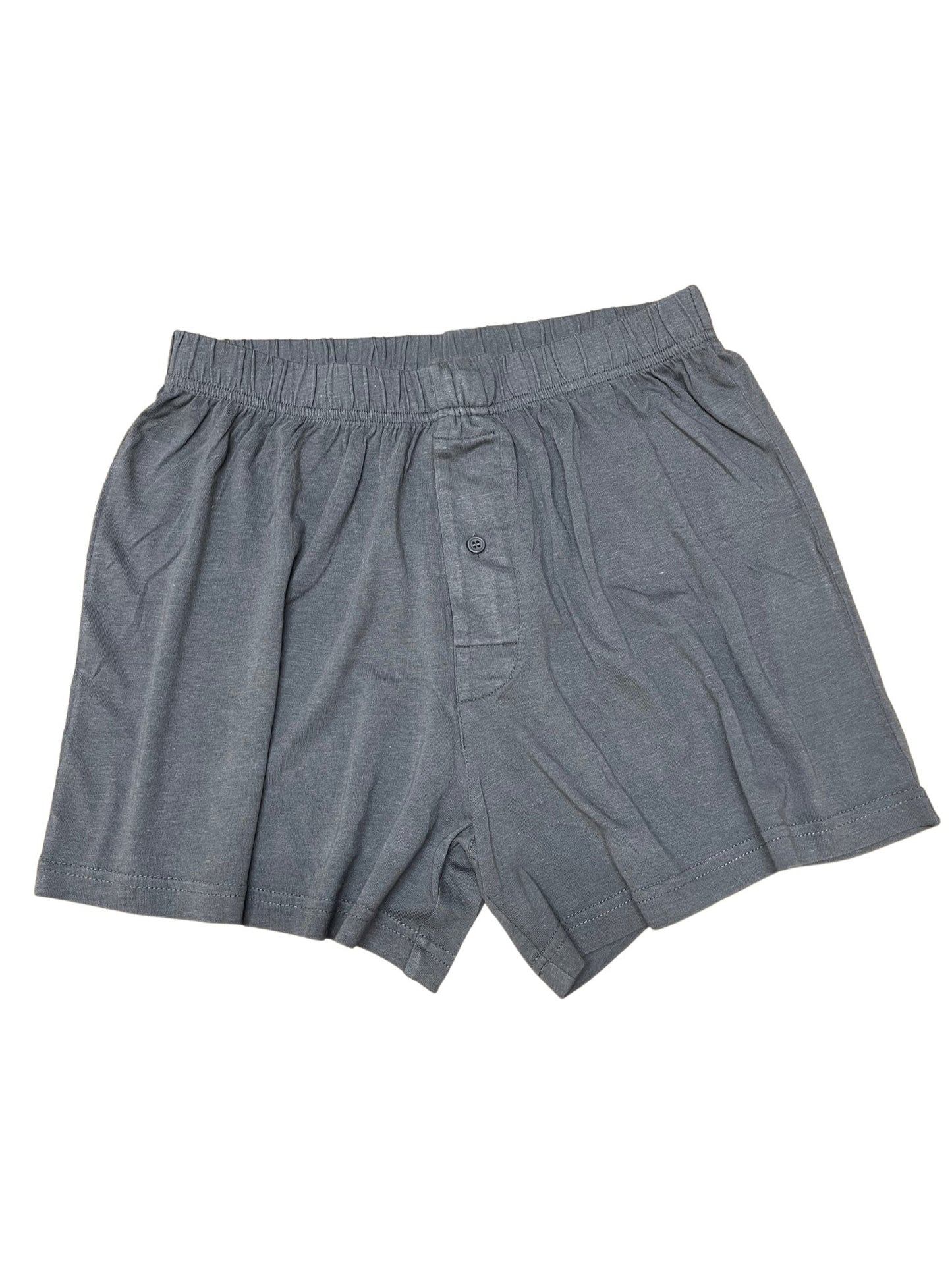 Men's Bamboo Viscose Boxers - 3-Pack Mixed Colors - Cream, Charcoal, Black