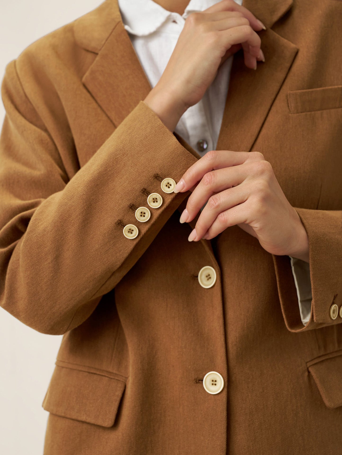 Lyocell Linen Tailored Blazer CASSIDY